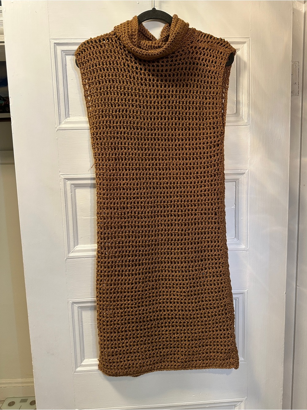 hand crochet sweater dress